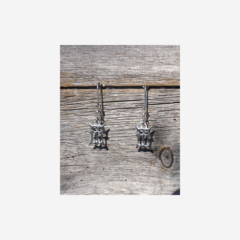 Earrings Gotic letters Earrings Gotic letters