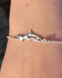 Tynn armbånd laks nr. 258