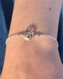 Tynn armbånd sol nr. 144